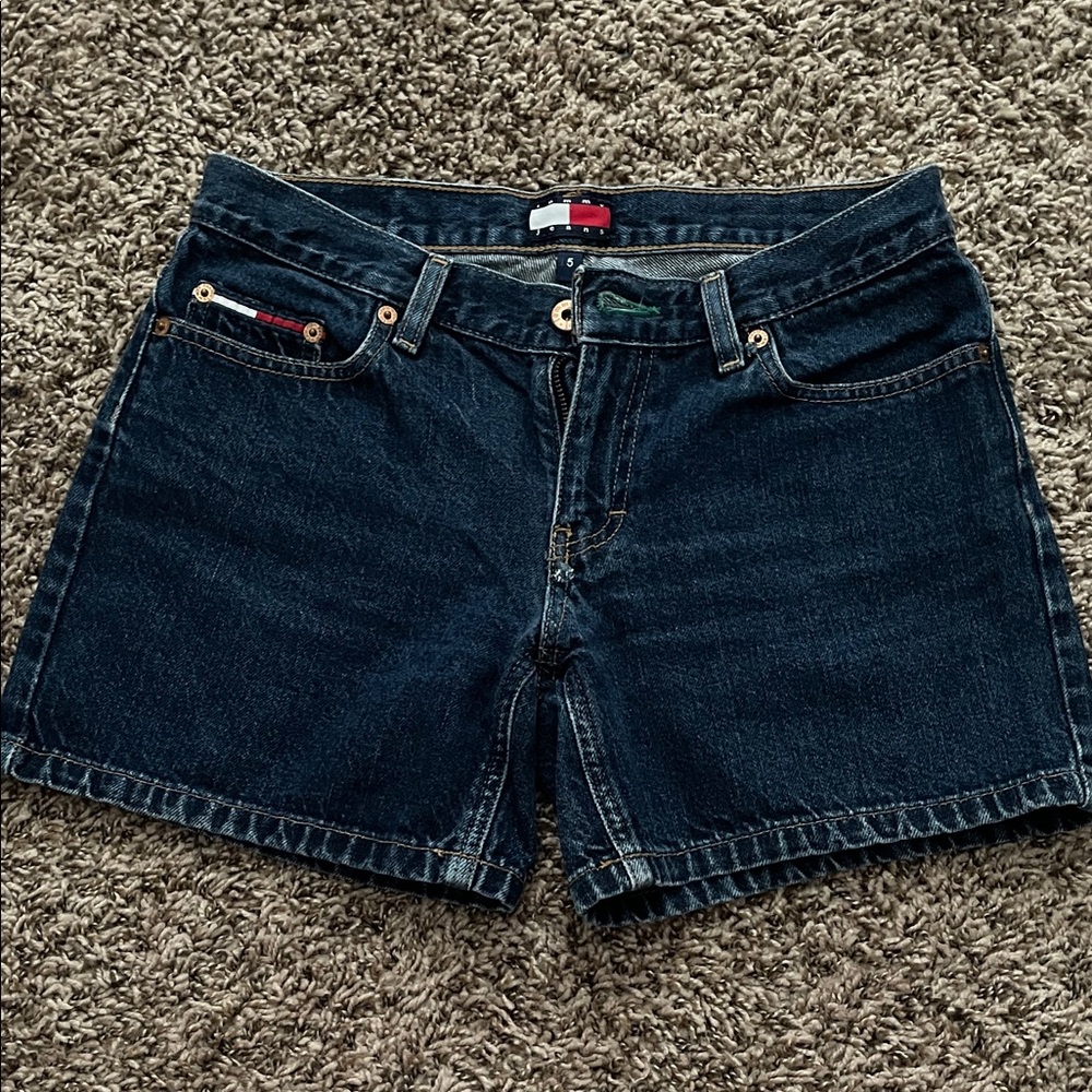 Tommy Hilfiger Dark Blue Jean Shorts